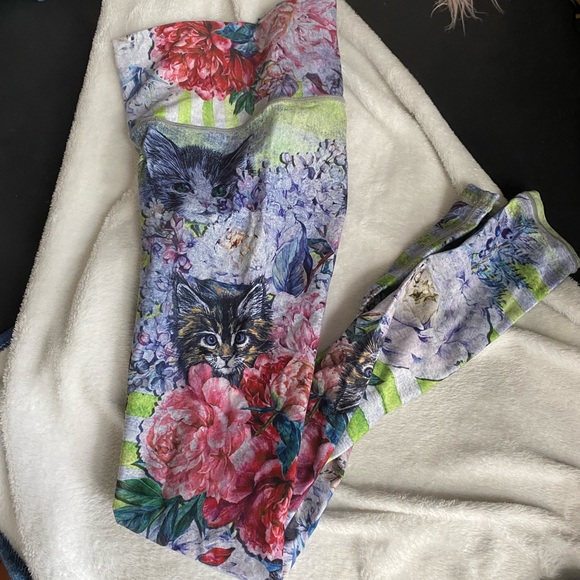 OG Niyama Sol 🐈 Vintage Cat-tastic Endless Leggings - Picture 6 of 8